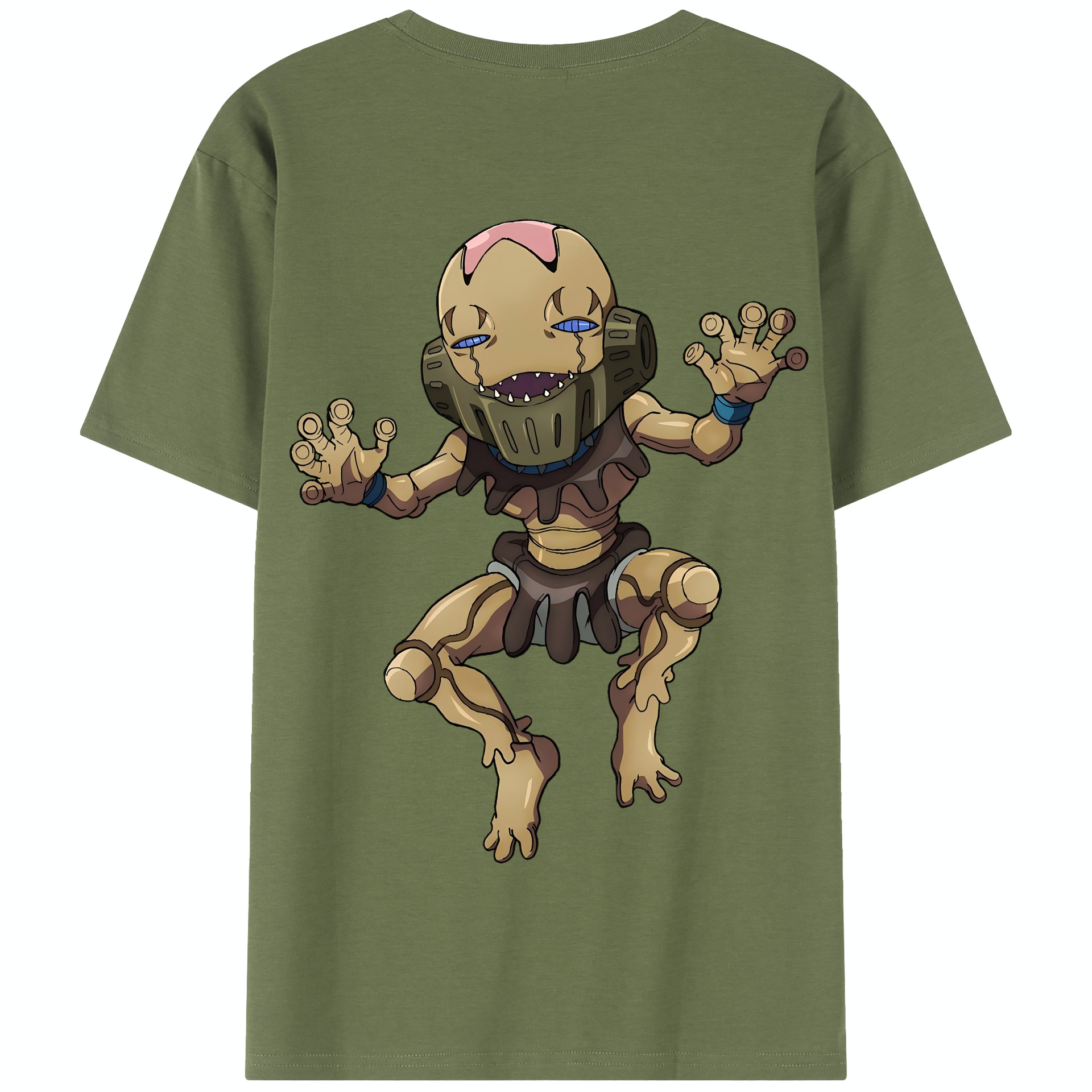 （画像用） ジョジョの奇妙な冒険 JoJo's Bizarre Adventure 綿100％半袖Tシャツ（背面プリント）